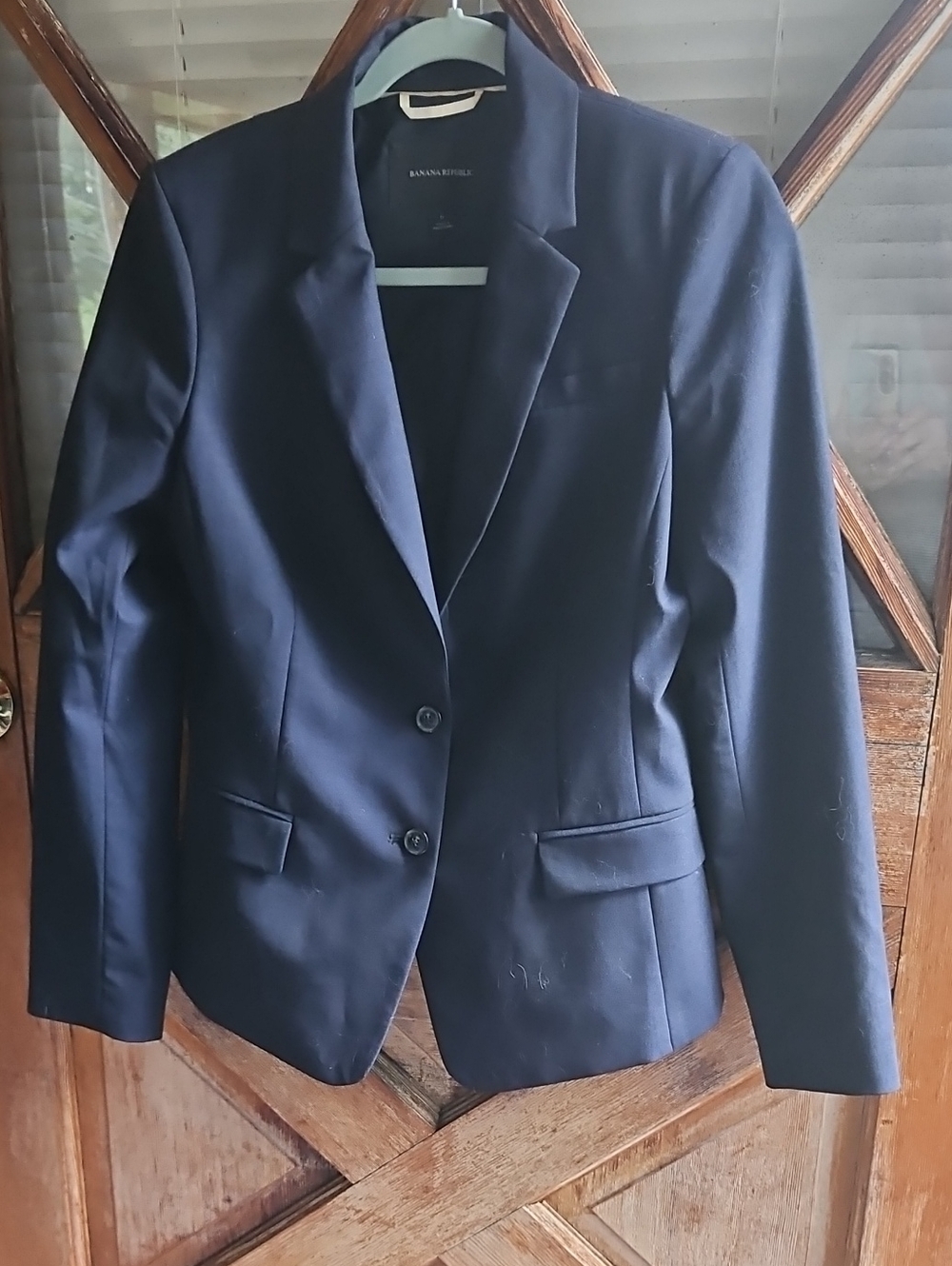 Banana Republic Dark Navy Women's Tailored Blazer